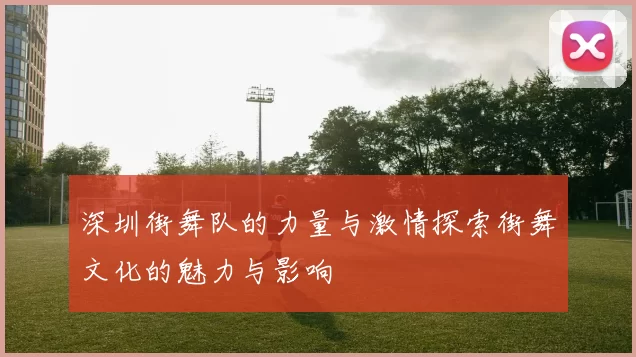 深圳街舞队的力量与激情探索街舞文化的魅力与影响