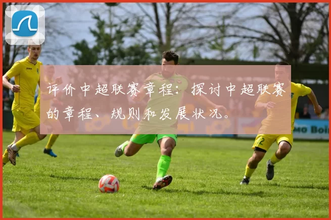 评价中超联赛章程：探讨中超联赛的章程、规则和发展状况。