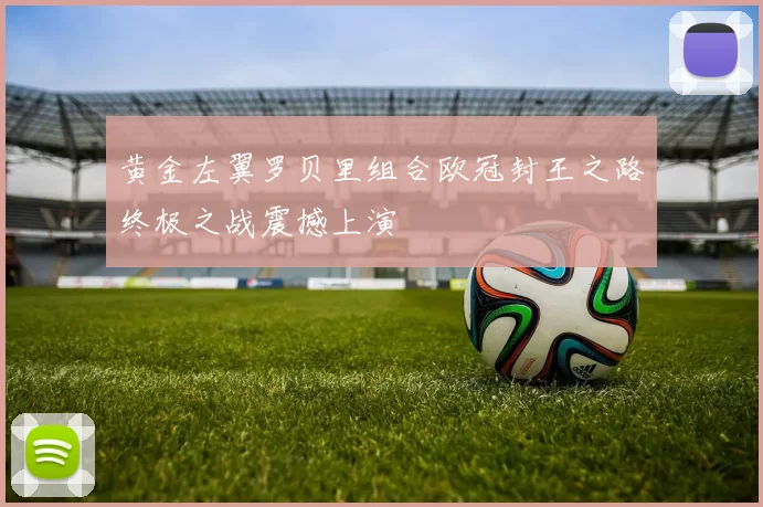 黄金左翼罗贝里组合欧冠封王之路终极之战震撼上演