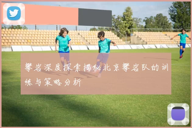 攀岩深度探索揭秘北京攀岩队的训练与策略分析