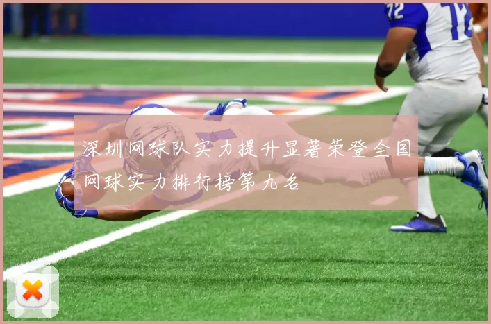 深圳网球队实力提升显著荣登全国网球实力排行榜第九名